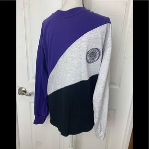 COLORADO ROCKIES Vintage 90s Mens XL long Sleeve Shirt Inaugural baseball Season